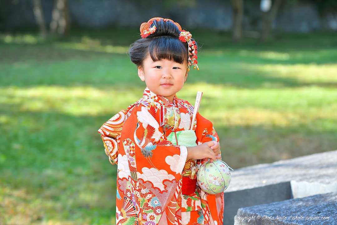 七五三の出張撮影風景
